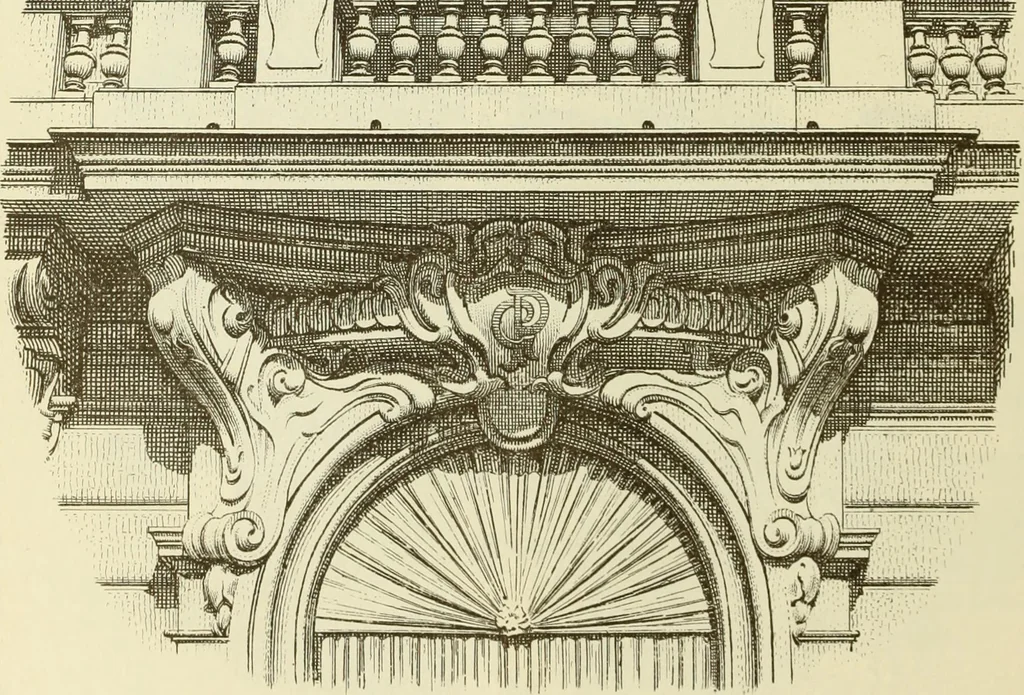 An illustration from Materials and documents of architecture and sculpture : classified alphabetically, 1915, leaf 385
