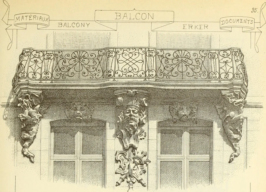An illustration from Materials and documents of architecture and sculpture : classified alphabetically, 1915, leaf 386