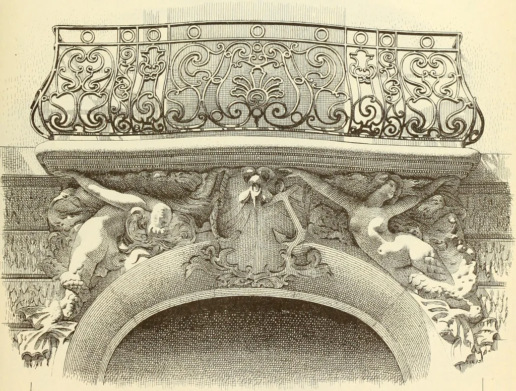 An illustration from Materials and documents of architecture and sculpture : classified alphabetically, 1915, leaf 386