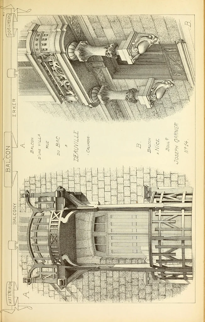 An illustration from Materials and documents of architecture and sculpture : classified alphabetically, 1915, leaf 388