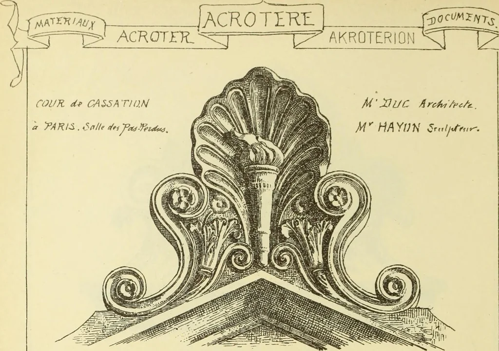 An illustration from Materials and documents of architecture and sculpture : classified alphabetically, 1915, leaf 39