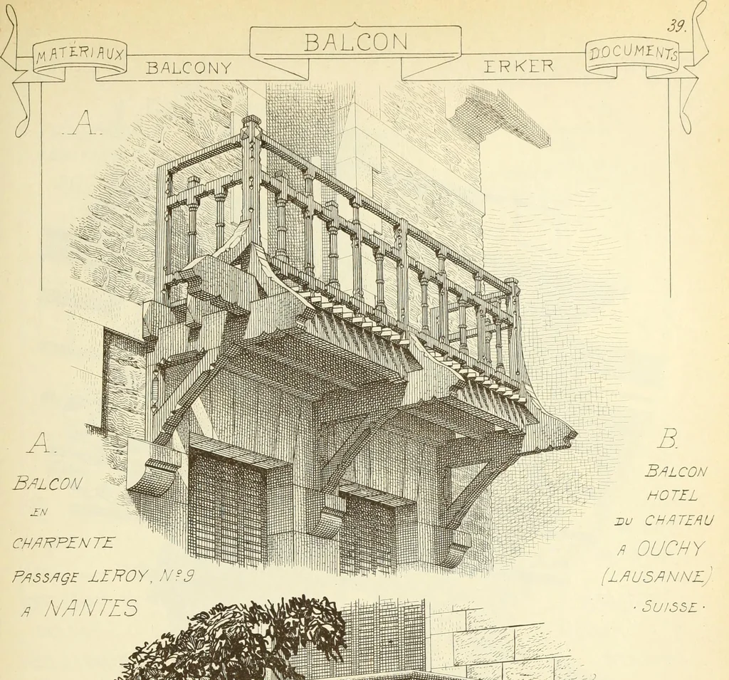 An illustration from Materials and documents of architecture and sculpture : classified alphabetically, 1915, leaf 390
