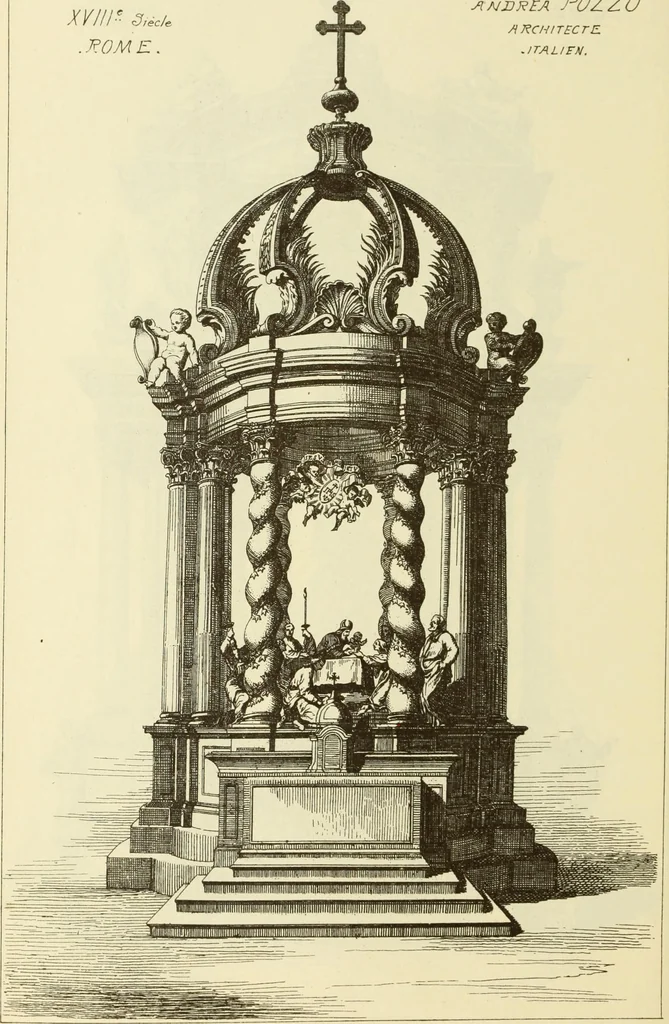 An illustration from Materials and documents of architecture and sculpture : classified alphabetically, 1915, leaf 395