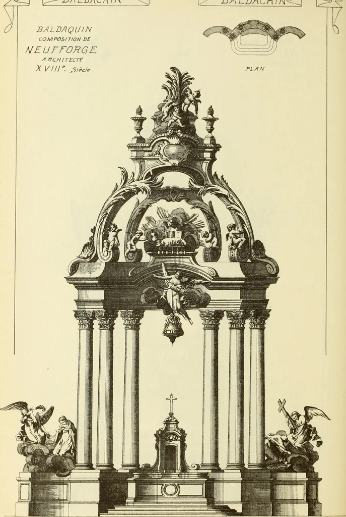 An illustration from Materials and documents of architecture and sculpture : classified alphabetically, 1915, leaf 397