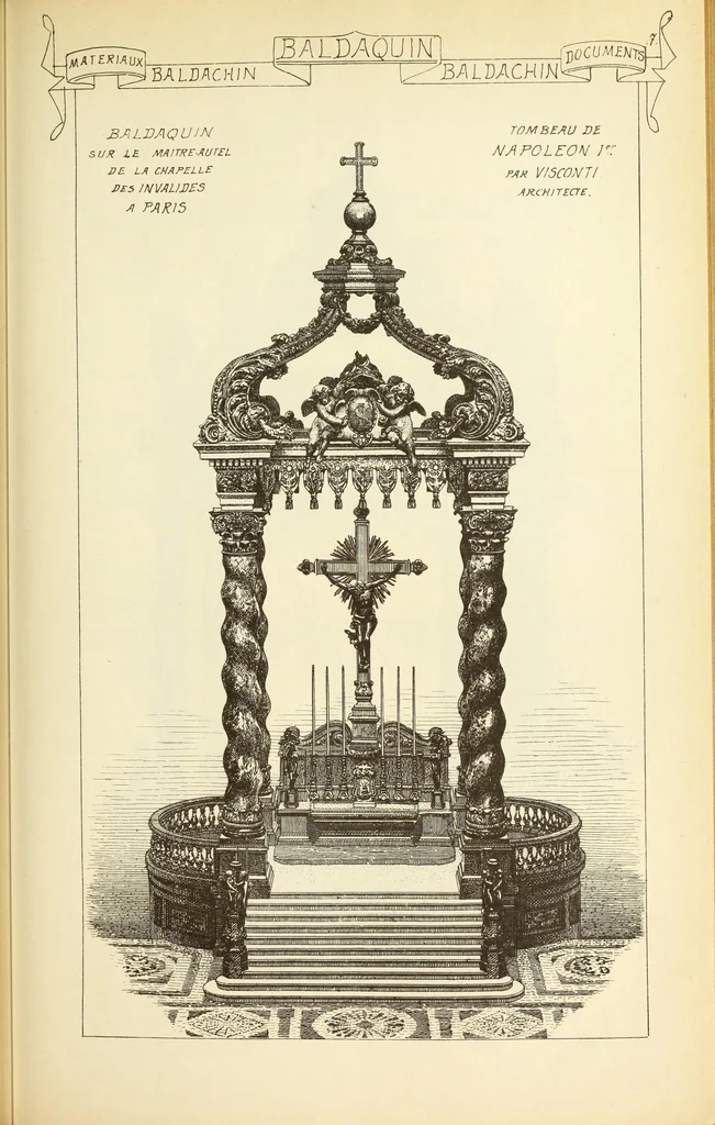 An illustration from Materials and documents of architecture and sculpture : classified alphabetically, 1915, leaf 398