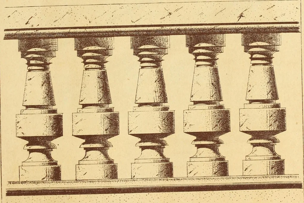 An illustration from Materials and documents of architecture and sculpture : classified alphabetically, 1915, leaf 400