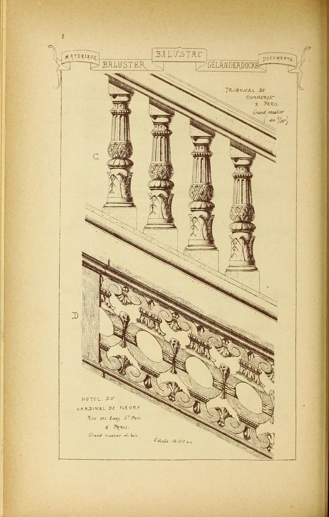 An illustration from Materials and documents of architecture and sculpture : classified alphabetically, 1915, leaf 401