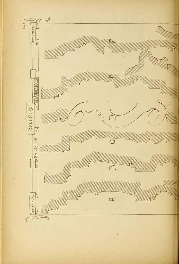 An illustration from Materials and documents of architecture and sculpture : classified alphabetically, 1915, leaf 403