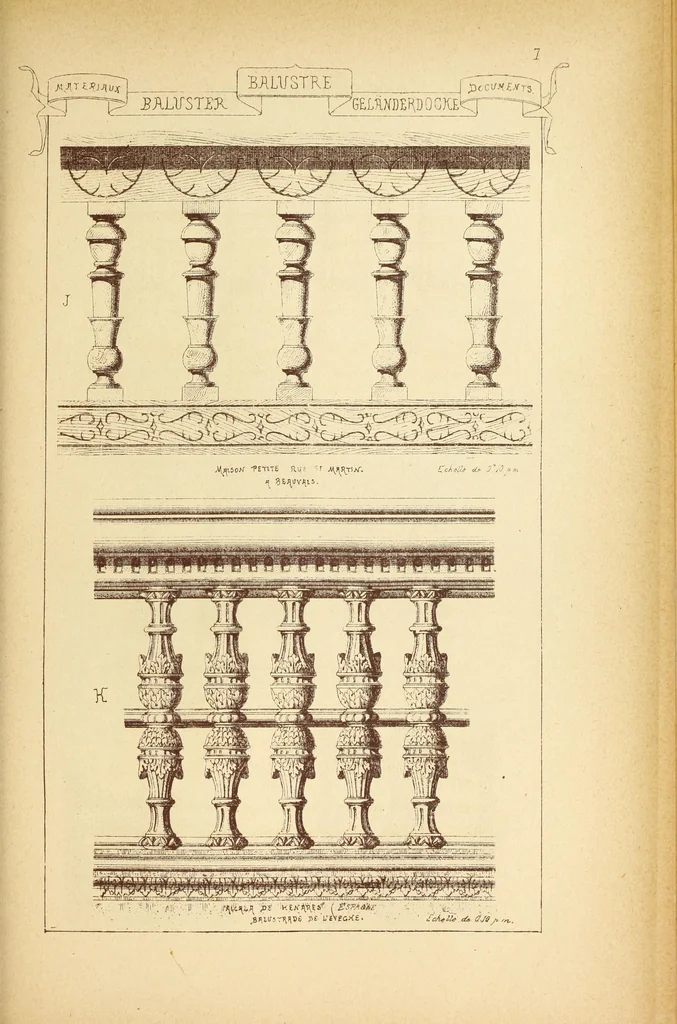 An illustration from Materials and documents of architecture and sculpture : classified alphabetically, 1915, leaf 406