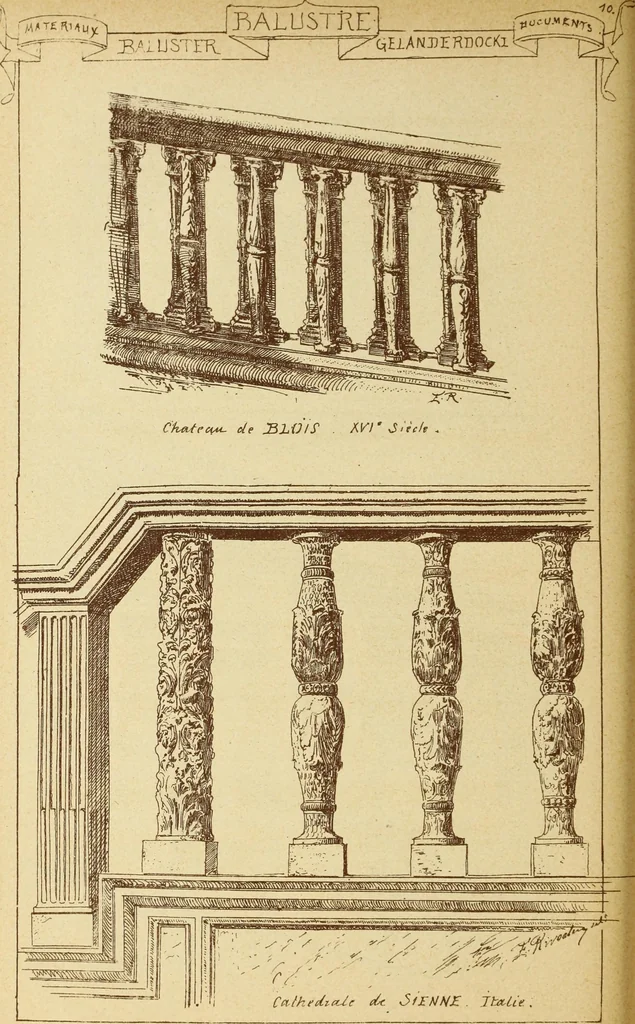 An illustration from Materials and documents of architecture and sculpture : classified alphabetically, 1915, leaf 409