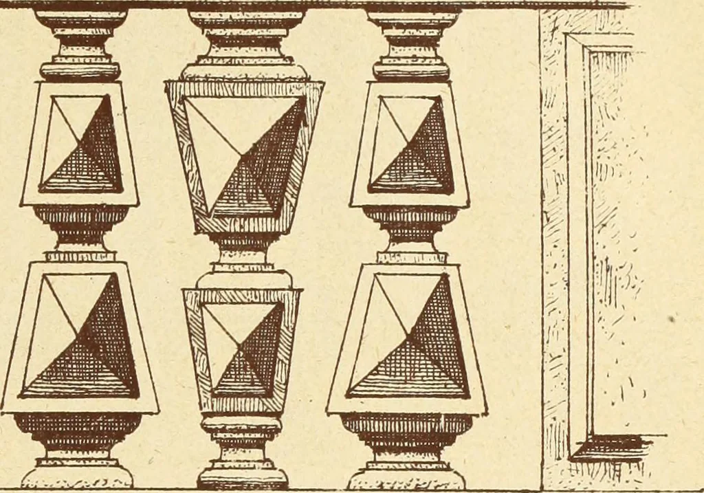 An illustration from Materials and documents of architecture and sculpture : classified alphabetically, 1915, leaf 410