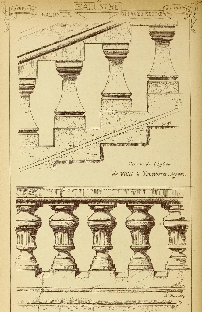 An illustration from Materials and documents of architecture and sculpture : classified alphabetically, 1915, leaf 413