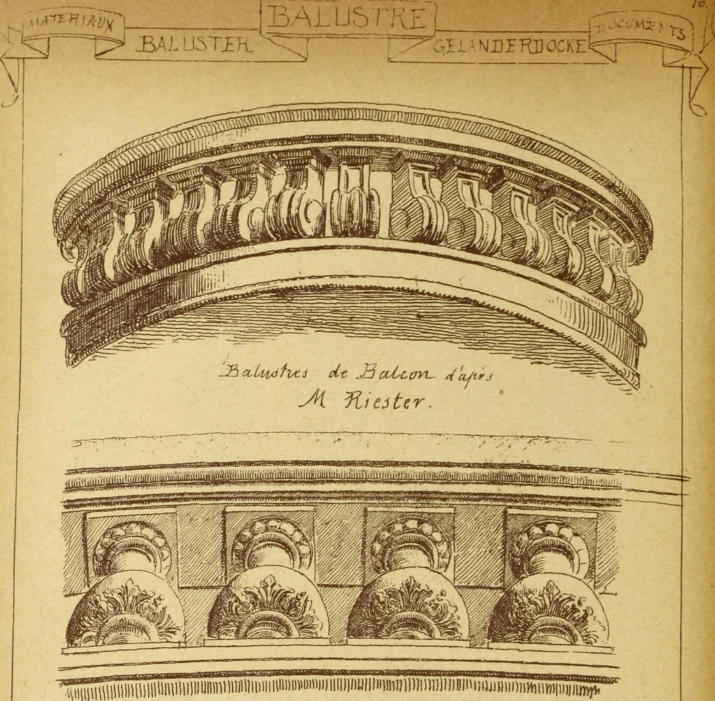 An illustration from Materials and documents of architecture and sculpture : classified alphabetically, 1915, leaf 415