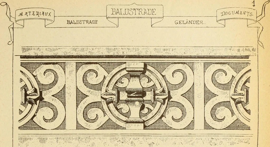 An illustration from Materials and documents of architecture and sculpture : classified alphabetically, 1915, leaf 416