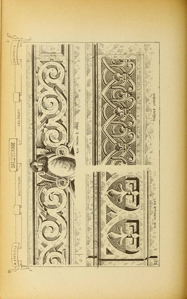 An illustration from Materials and documents of architecture and sculpture : classified alphabetically, 1915, leaf 419