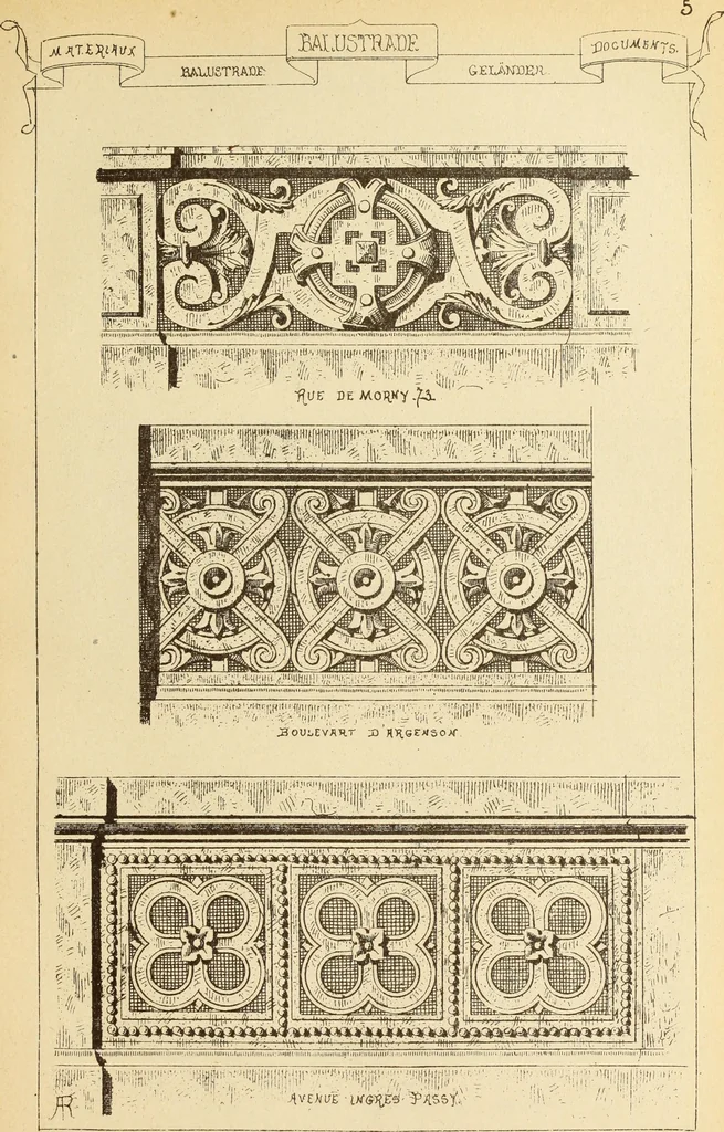 An illustration from Materials and documents of architecture and sculpture : classified alphabetically, 1915, leaf 420