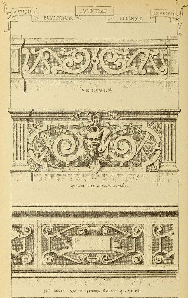 An illustration from Materials and documents of architecture and sculpture : classified alphabetically, 1915, leaf 421