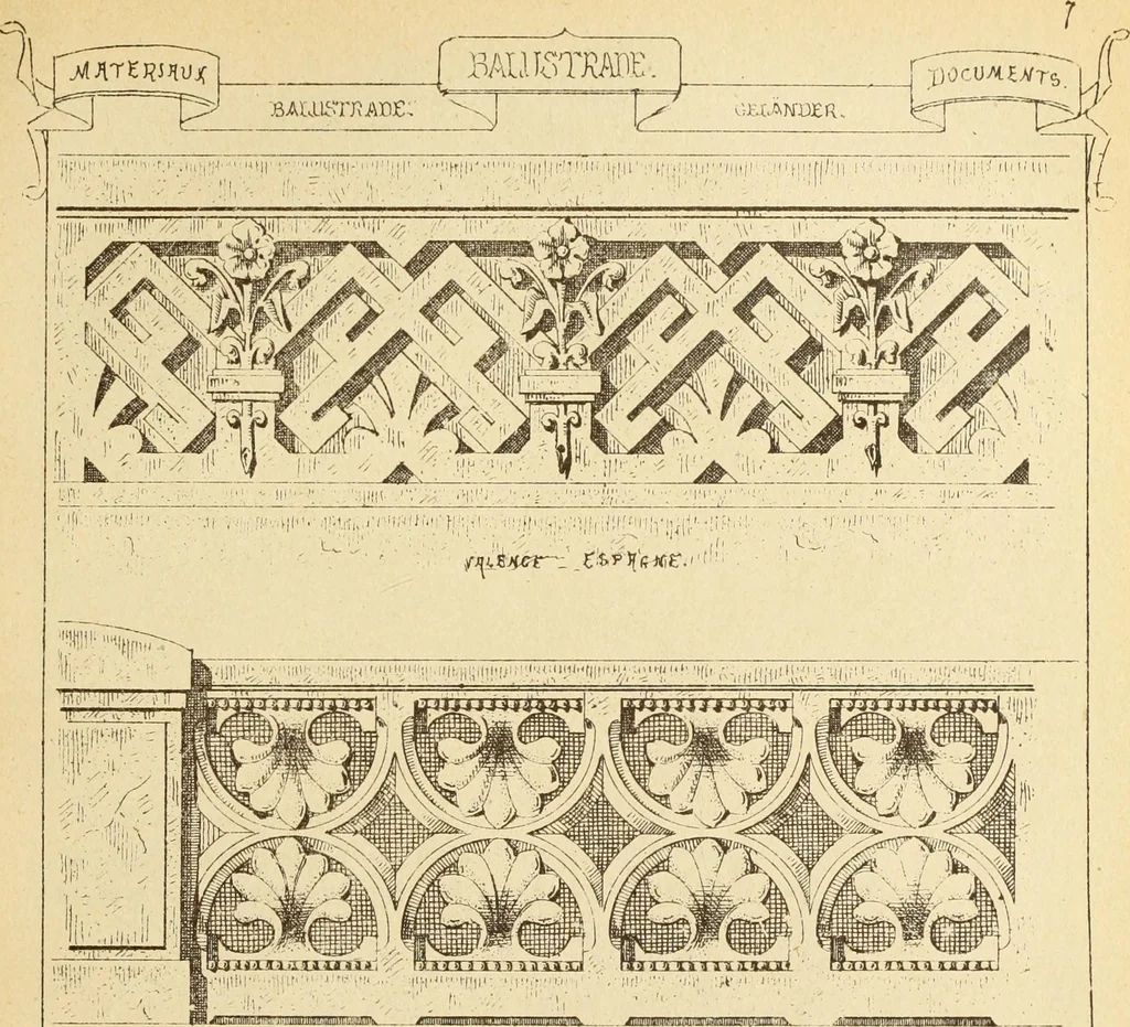 An illustration from Materials and documents of architecture and sculpture : classified alphabetically, 1915, leaf 422