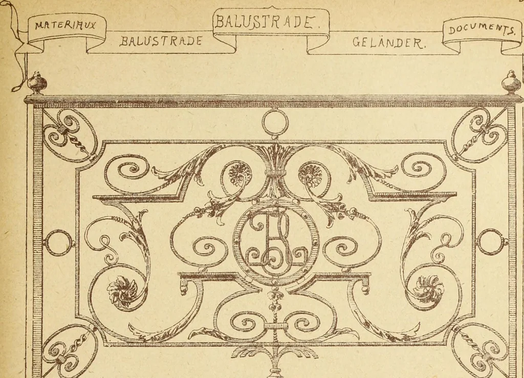 An illustration from Materials and documents of architecture and sculpture : classified alphabetically, 1915, leaf 424