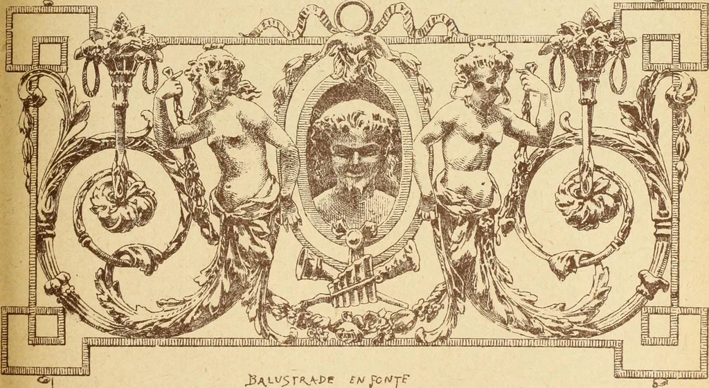An illustration from Materials and documents of architecture and sculpture : classified alphabetically, 1915, leaf 424