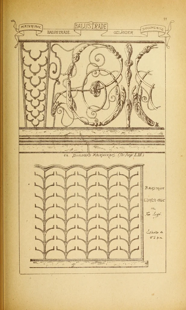 An illustration from Materials and documents of architecture and sculpture : classified alphabetically, 1915, leaf 426