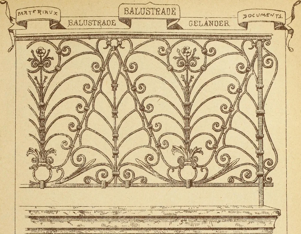 An illustration from Materials and documents of architecture and sculpture : classified alphabetically, 1915, leaf 428