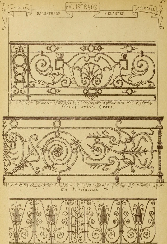 An illustration from Materials and documents of architecture and sculpture : classified alphabetically, 1915, leaf 429