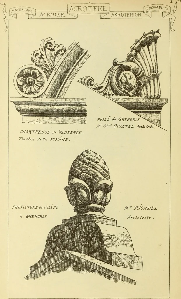 An illustration from Materials and documents of architecture and sculpture : classified alphabetically, 1915, leaf 43