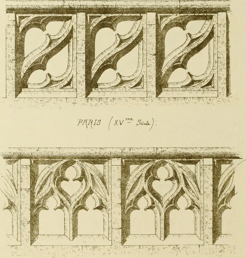 An illustration from Materials and documents of architecture and sculpture : classified alphabetically, 1915, leaf 433