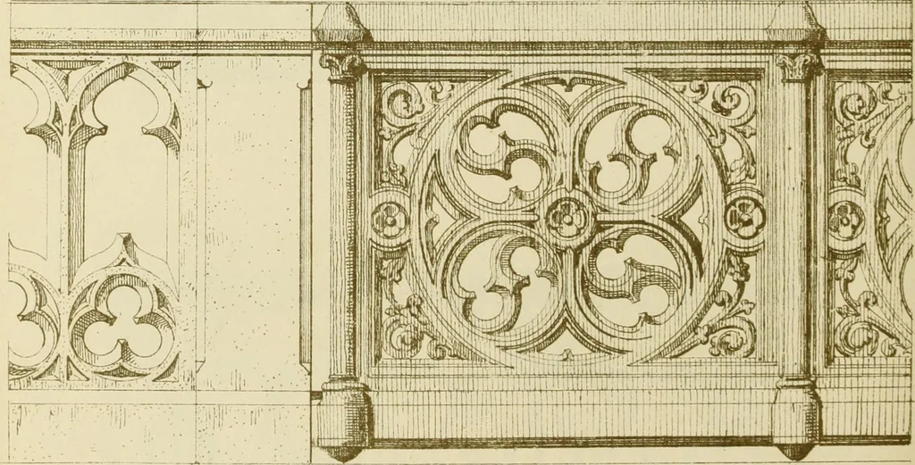 An illustration from Materials and documents of architecture and sculpture : classified alphabetically, 1915, leaf 435