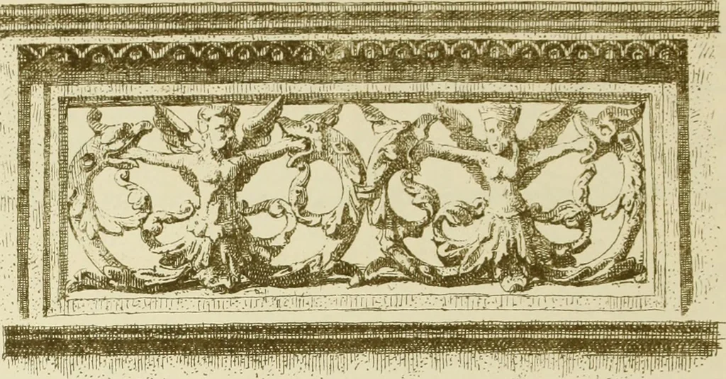 An illustration from Materials and documents of architecture and sculpture : classified alphabetically, 1915, leaf 437