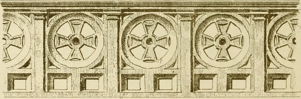 An illustration from Materials and documents of architecture and sculpture : classified alphabetically, 1915, leaf 437