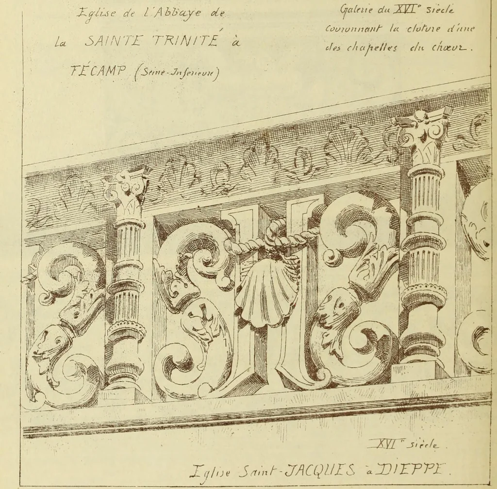An illustration from Materials and documents of architecture and sculpture : classified alphabetically, 1915, leaf 441