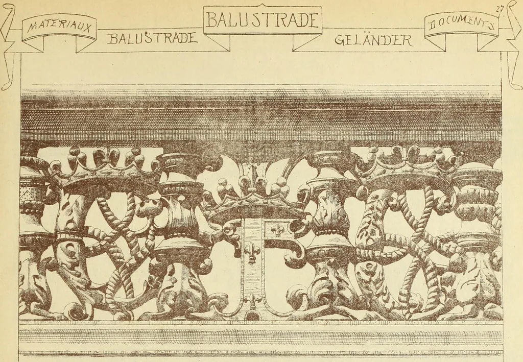 An illustration from Materials and documents of architecture and sculpture : classified alphabetically, 1915, leaf 442