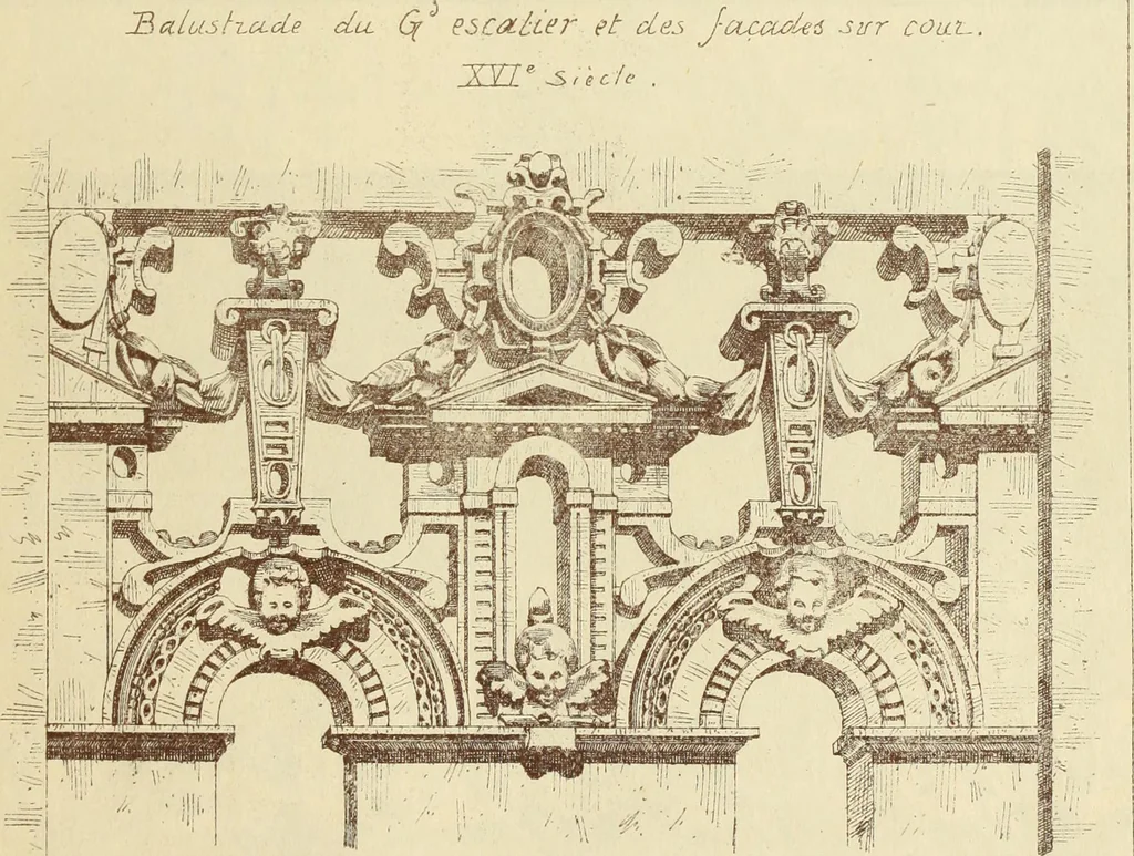 An illustration from Materials and documents of architecture and sculpture : classified alphabetically, 1915, leaf 442