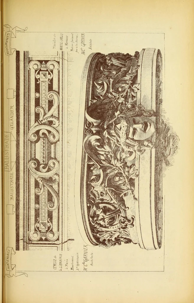 An illustration from Materials and documents of architecture and sculpture : classified alphabetically, 1915, leaf 444