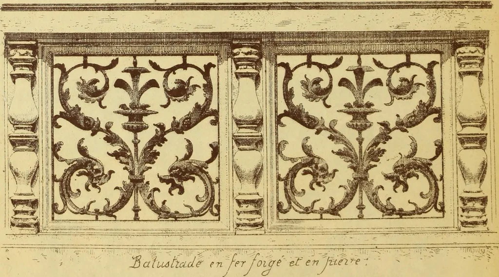 An illustration from Materials and documents of architecture and sculpture : classified alphabetically, 1915, leaf 447