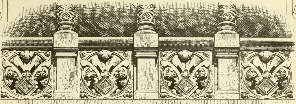 An illustration from Materials and documents of architecture and sculpture : classified alphabetically, 1915, leaf 452