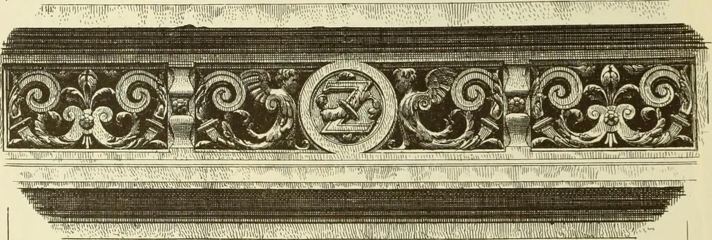 An illustration from Materials and documents of architecture and sculpture : classified alphabetically, 1915, leaf 453