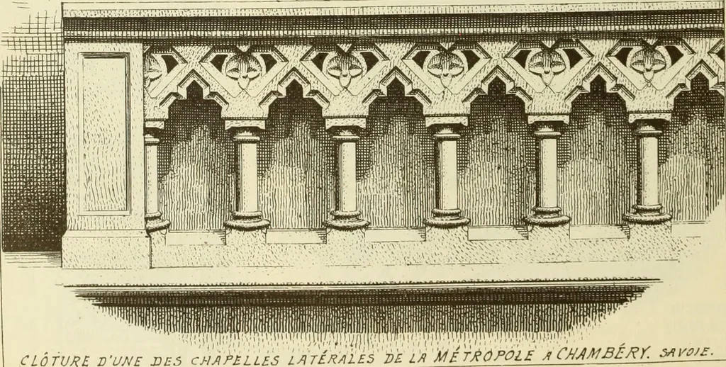 An illustration from Materials and documents of architecture and sculpture : classified alphabetically, 1915, leaf 453