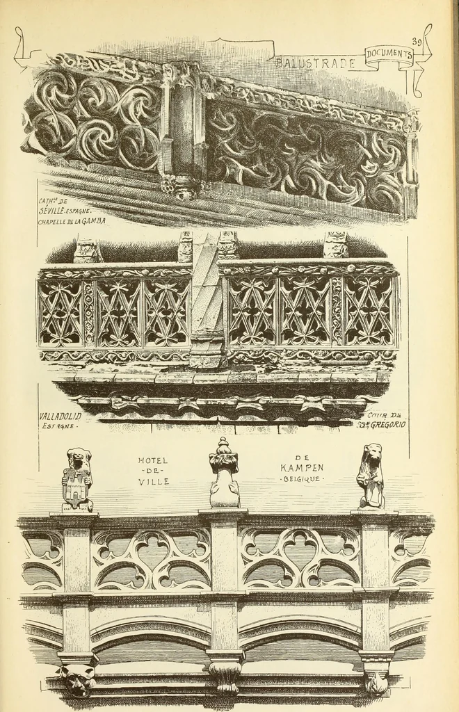 An illustration from Materials and documents of architecture and sculpture : classified alphabetically, 1915, leaf 454