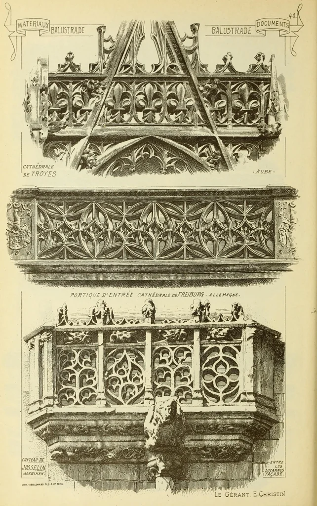 An illustration from Materials and documents of architecture and sculpture : classified alphabetically, 1915, leaf 455
