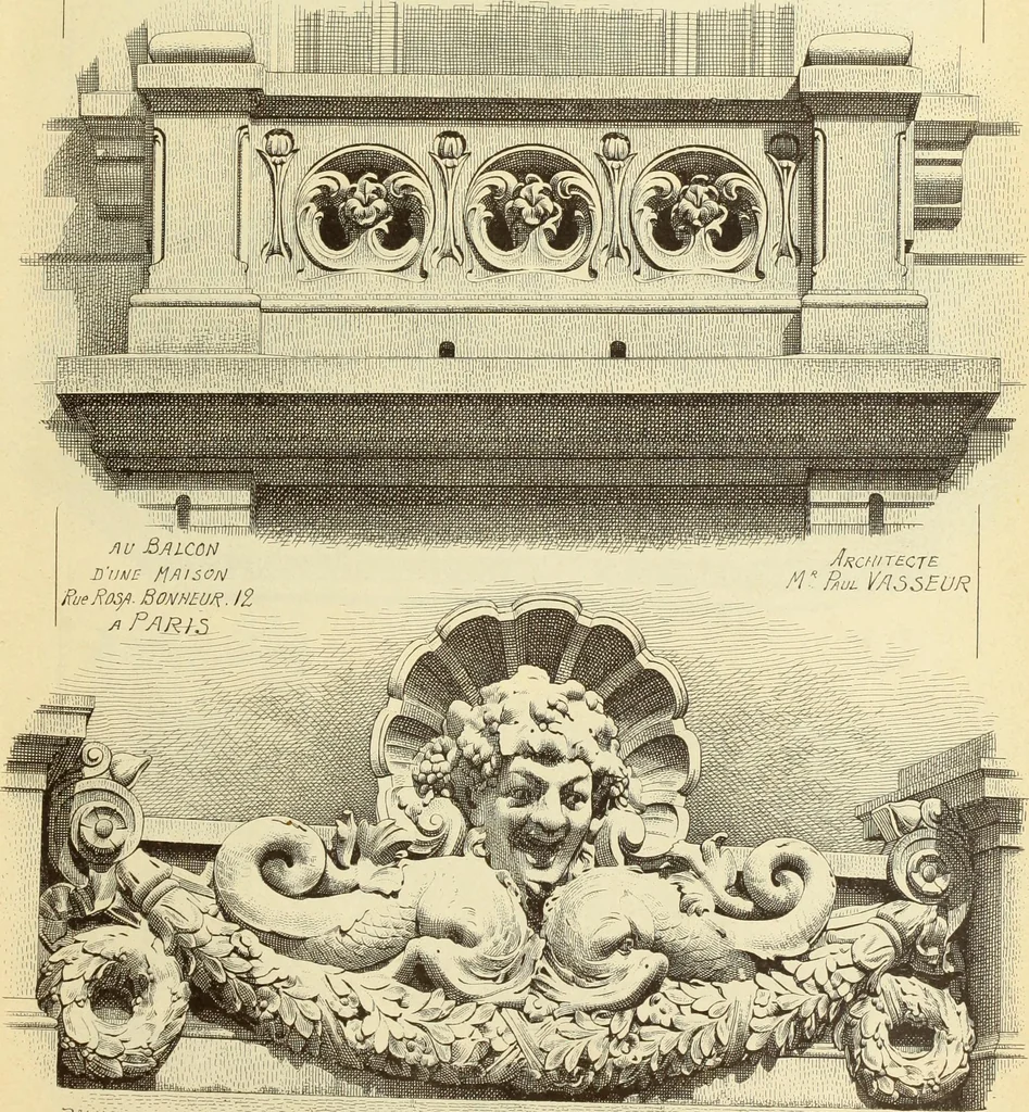An illustration from Materials and documents of architecture and sculpture : classified alphabetically, 1915, leaf 456