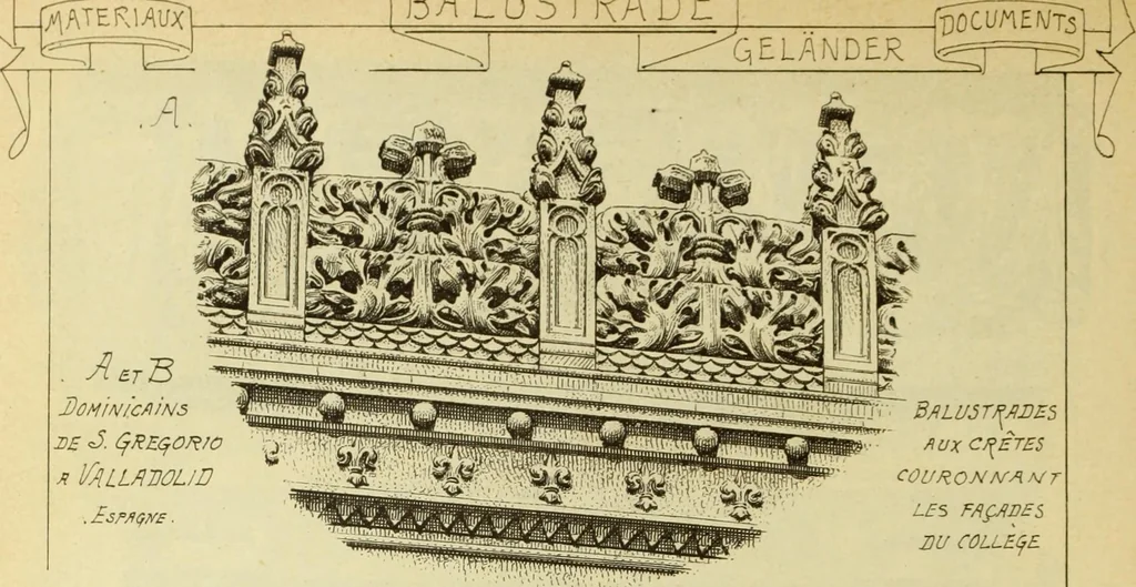 An illustration from Materials and documents of architecture and sculpture : classified alphabetically, 1915, leaf 457