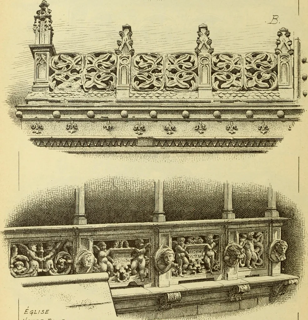 An illustration from Materials and documents of architecture and sculpture : classified alphabetically, 1915, leaf 457