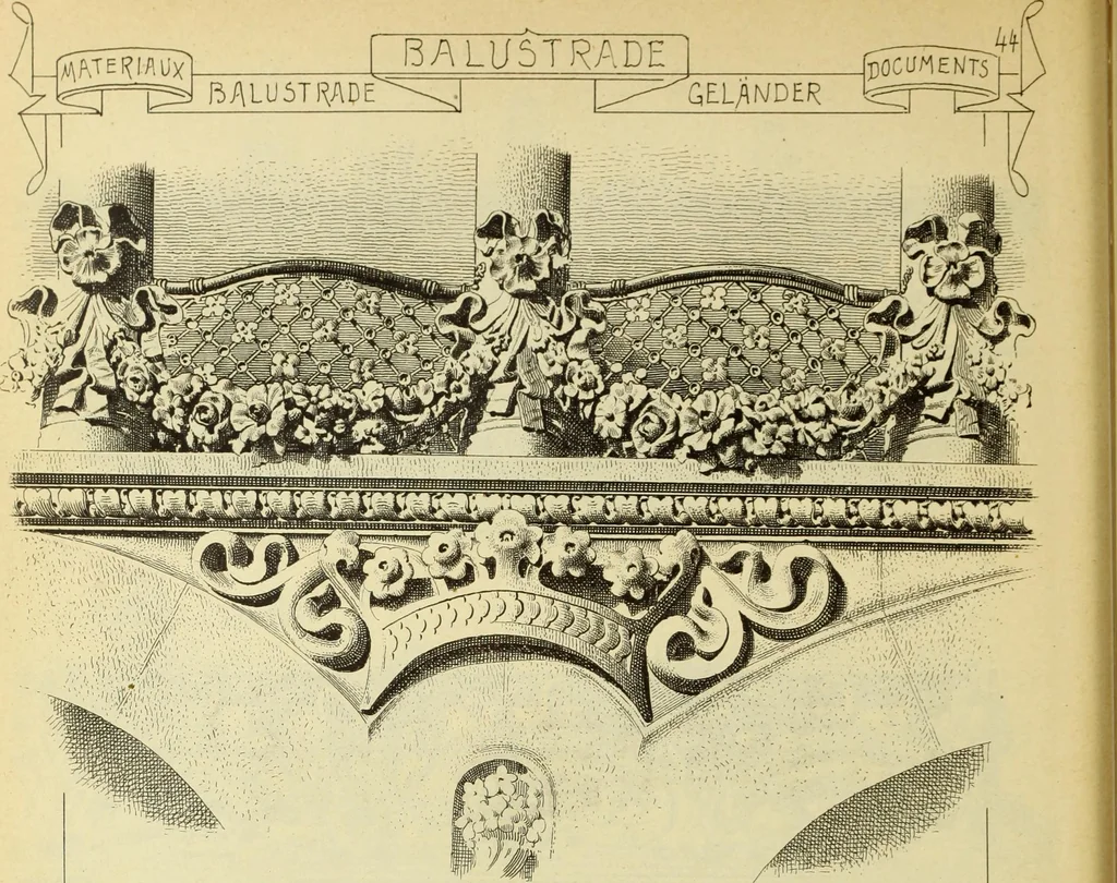 An illustration from Materials and documents of architecture and sculpture : classified alphabetically, 1915, leaf 459