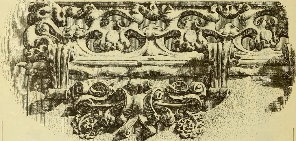 An illustration from Materials and documents of architecture and sculpture : classified alphabetically, 1915, leaf 461