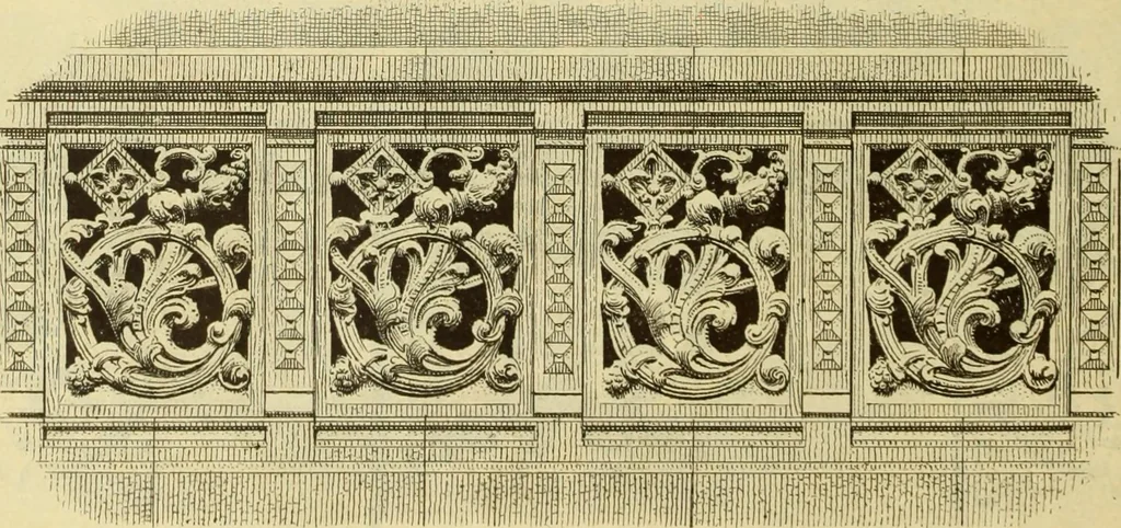 An illustration from Materials and documents of architecture and sculpture : classified alphabetically, 1915, leaf 461