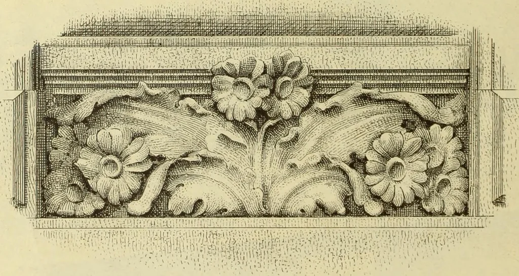 An illustration from Materials and documents of architecture and sculpture : classified alphabetically, 1915, leaf 463
