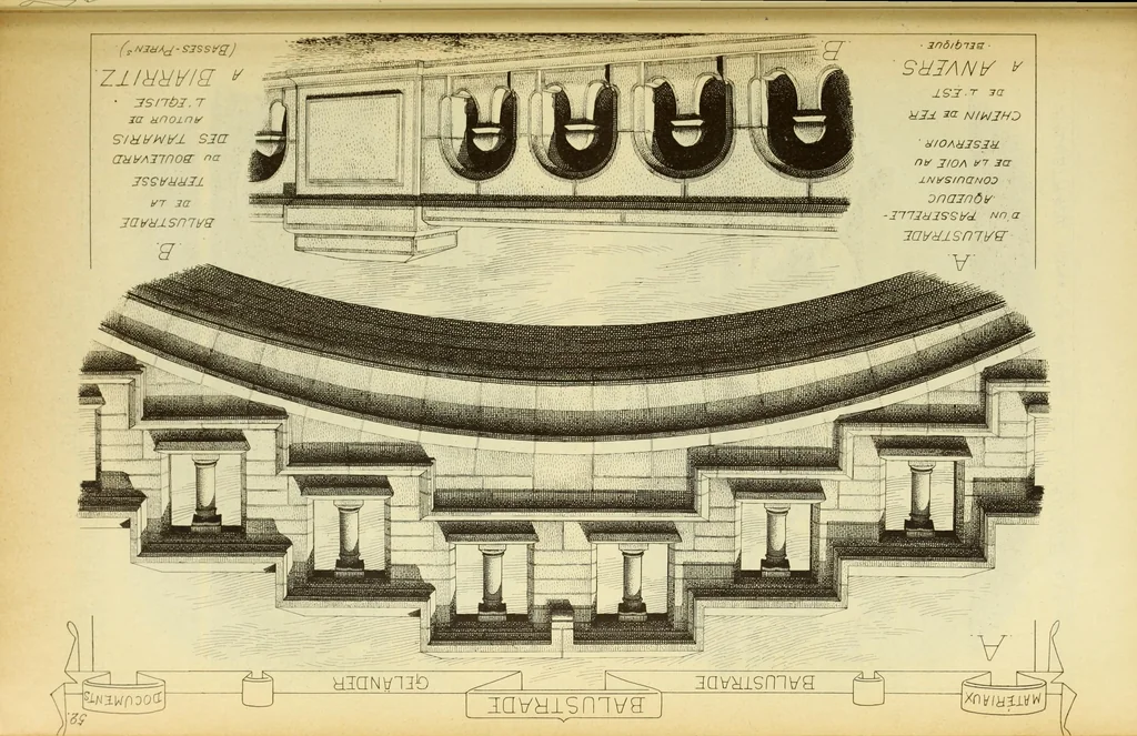 An illustration from Materials and documents of architecture and sculpture : classified alphabetically, 1915, leaf 467